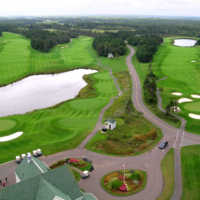 Links at Crowbush Cove: Aerial view