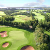 Dundarave GC: Aerial view of #7