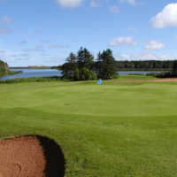 Green Gables GC: View from the 16th green