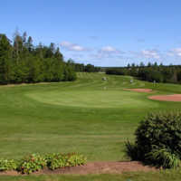Green Gables GC: View from the 18th green