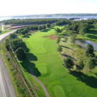 Mill River GC: Aerial view