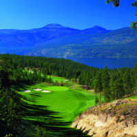 Ridge Course at Predator Ridge Golf Resort: View from the signature hole