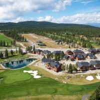 Aerial view from Wildstone Golf Course
