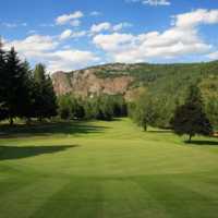 Castlegar GC: 18th green