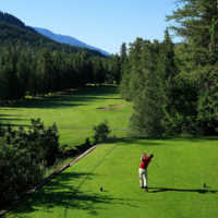 Kokanee Springs: View from the 1st tee