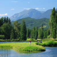 Kokanee Springs: 14th tee