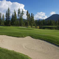Bootleg Gap Golf - 18th green