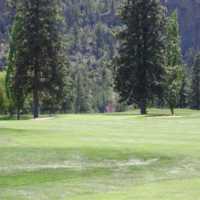 A view of green #5 at Summerland Golf Club