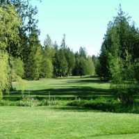 A view of the 16th fairway at Tall Timber Golf Course