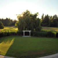 A view of the putting green at Langley Golf Club
