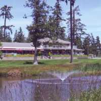 A view of the clubhouse at Arrowsmith Golf & Country Club