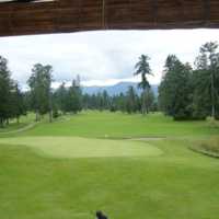 A view of green #18 at Arrowsmith Golf & Country Club