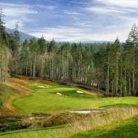 A view of the 3rd green at Bear Mountain Golf and Country Club - Valley Course