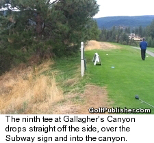 Gallagher's Canyon Golf & Country Club - Ninth Tee