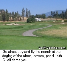 Quail at Okanagan Golf Club - No. 14